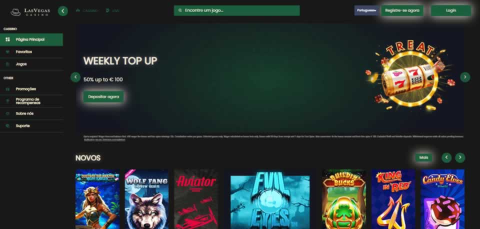 Jogos online casino